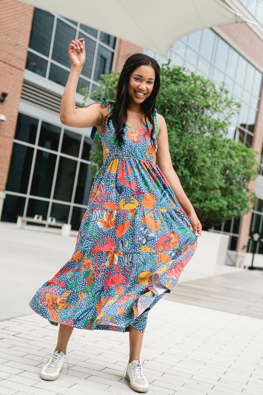 Annie Maxi Dress | Seashells