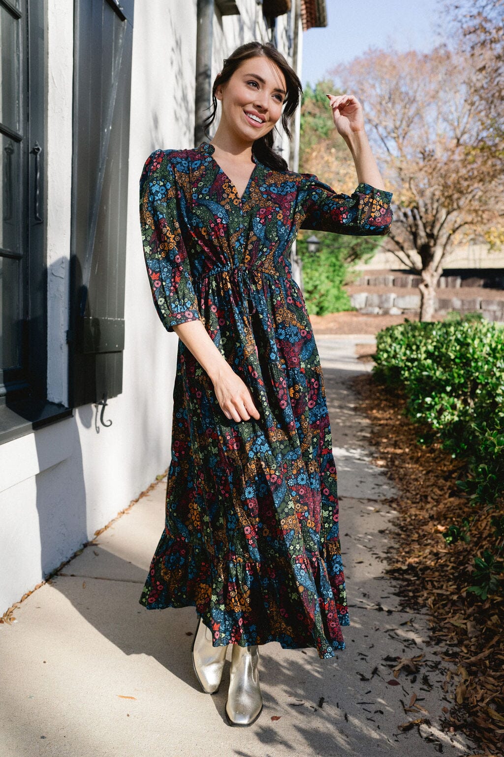 Nova Dress - Ditzy Floral - final sale