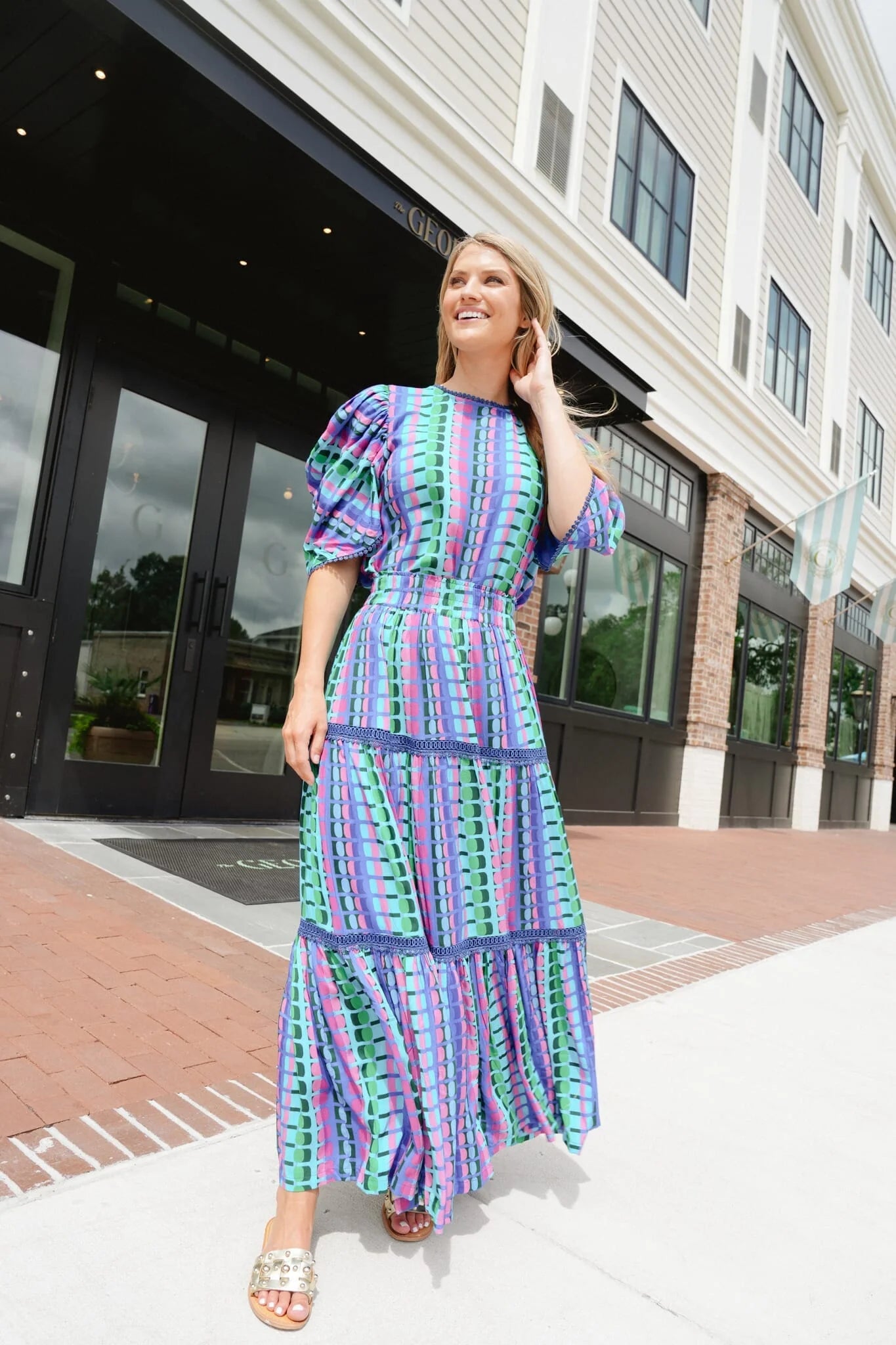 Savannah Maxi Skirt - Dahlia