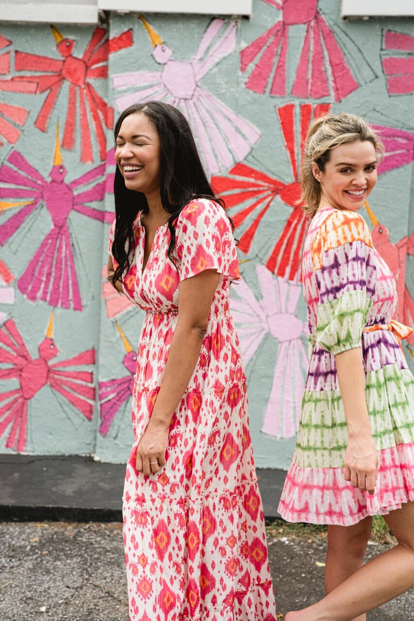 Willow Maxi Dress | Bright Rose