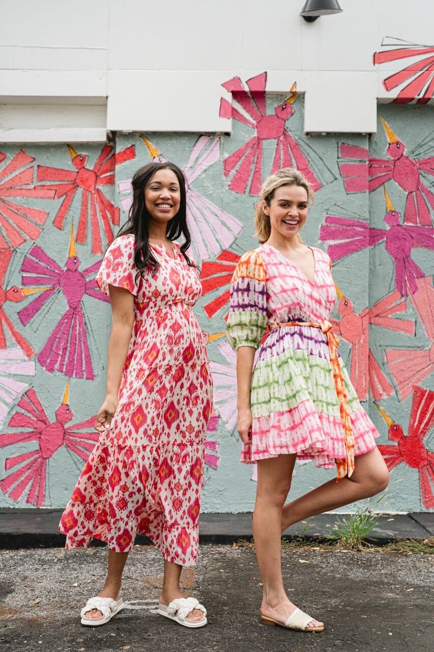 Chloe Mini Wrap Dress