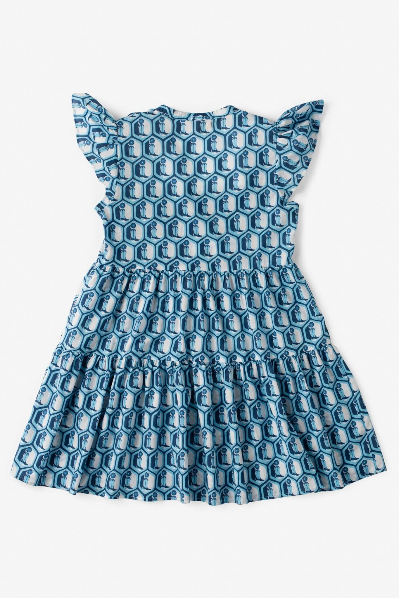 Jenny Flutter Sleeve Mini Dress - Boot Print  - final sale - final sale